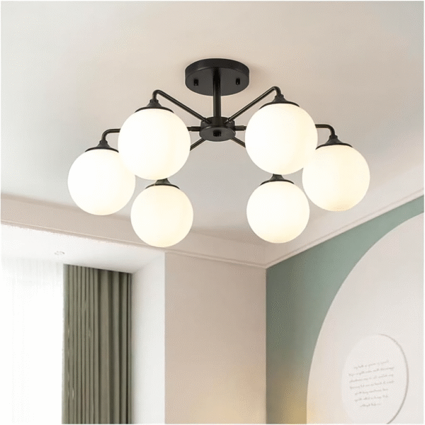 شاسيه أسود – بلورات بيضاء