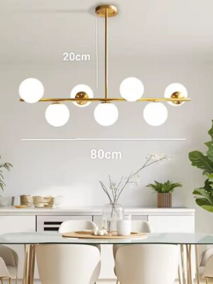 شاسيه ذهبي – بلورات بيضاء